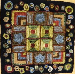Mud Rug Wanda the Witch Gnome – Barn Chick Quilts